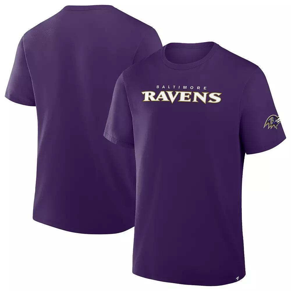 Men's Fanatics  Purple Baltimore Ravens Legacy Cotton T-Shirt, Size: Medium Product Image