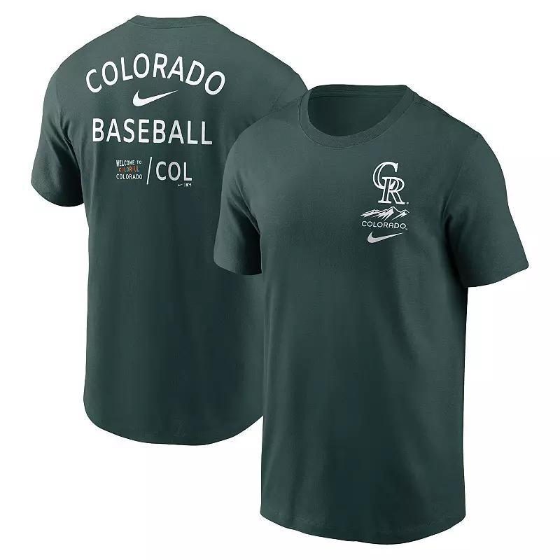 Mens Nike Colorado Rockies City Connect 2-Hit T-Shirt Product Image