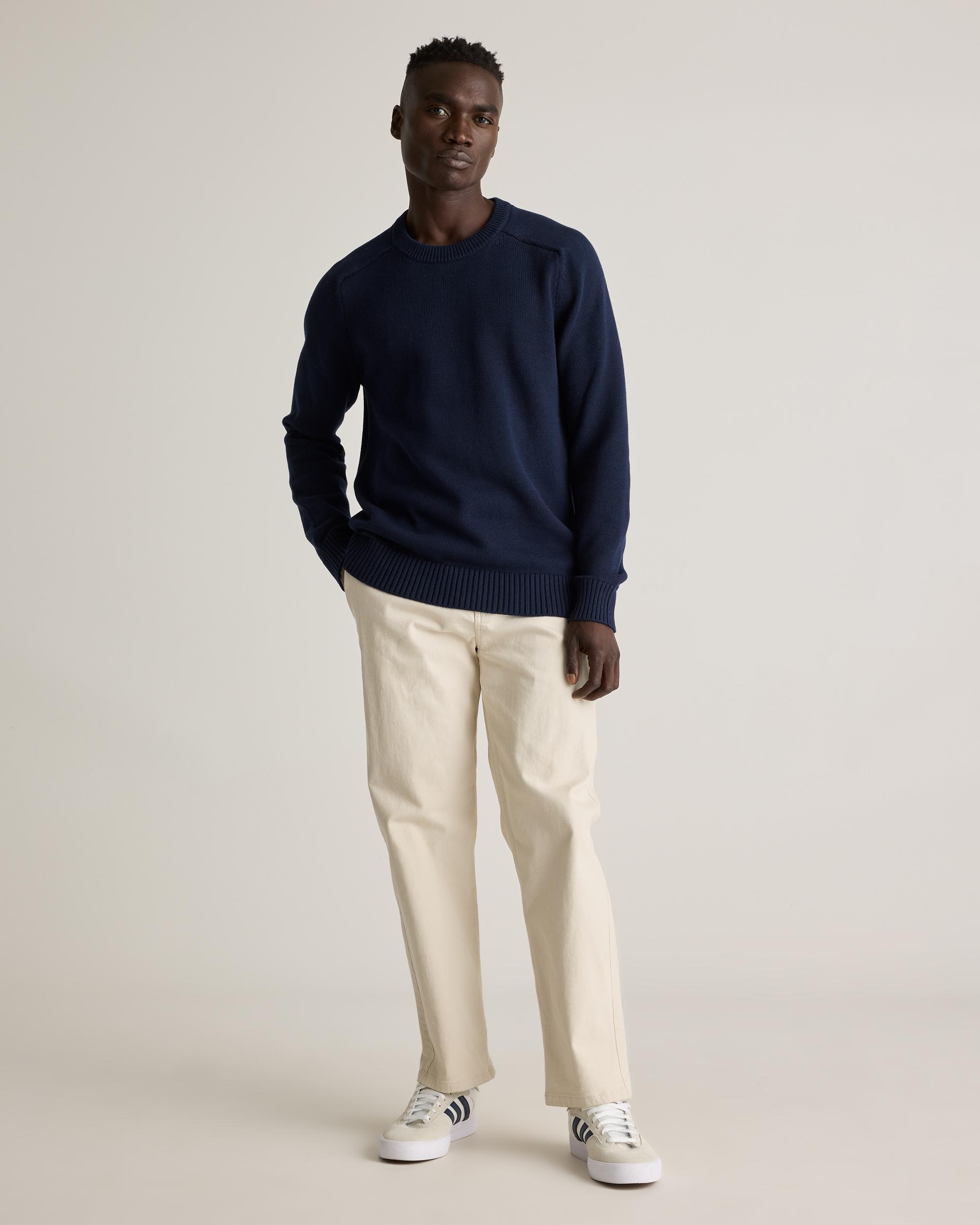 Quince | Men's Crewneck Sweater Organic Cotton Product Image