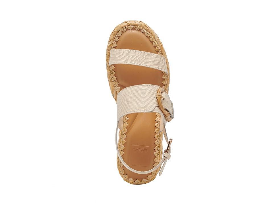 Dolce Vita Chera (Bone Embossed Leather) Women's Sandals Product Image