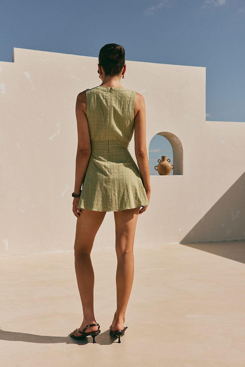 Shaelagh Dress - Sage Product Image