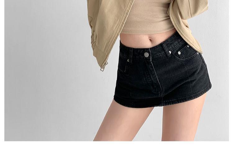 Low-Rise Ribbed Maxi Skirt Product Image