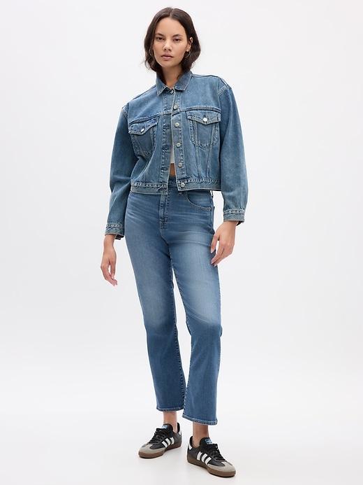 High Rise Kick Fit Jeans Product Image