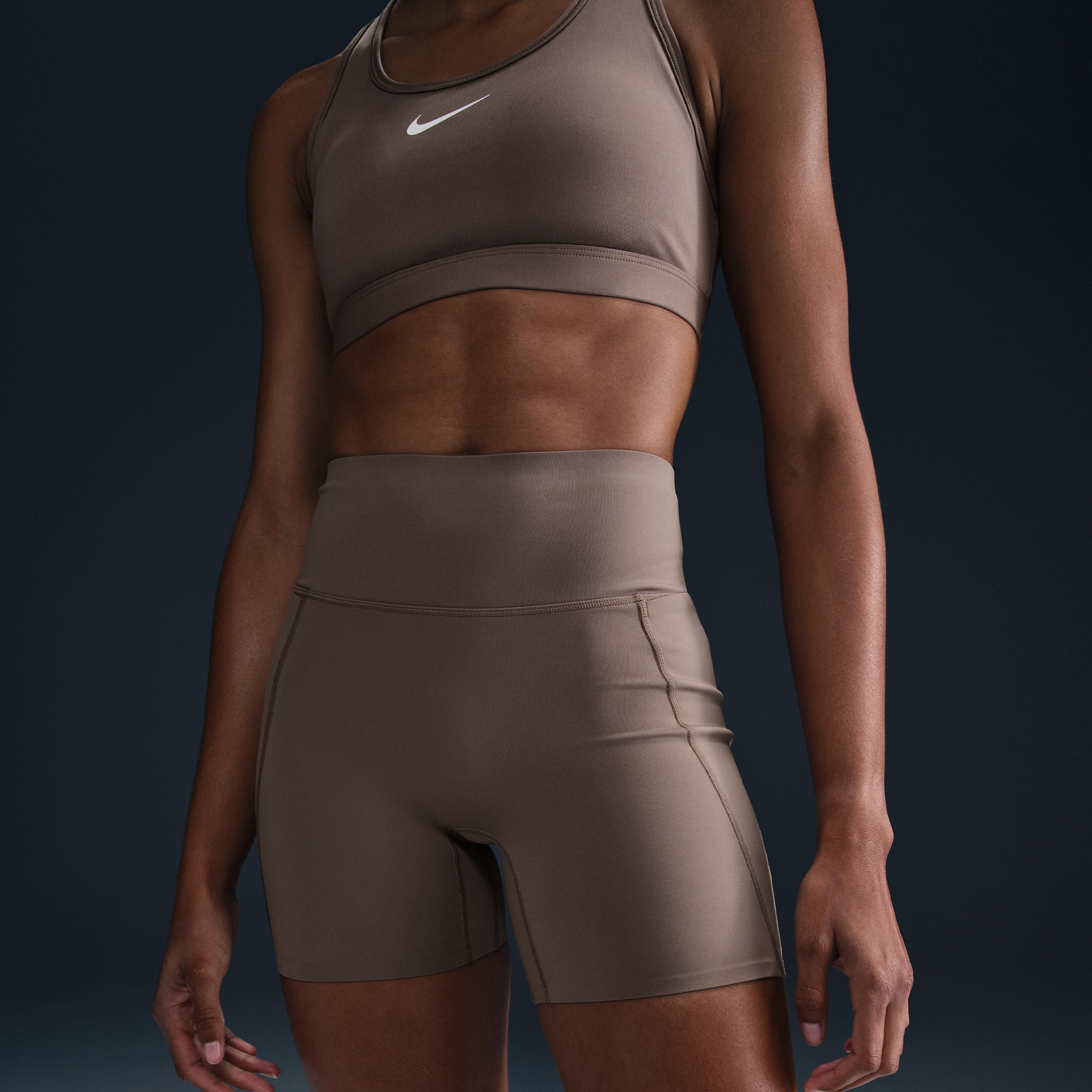 Nike Women's Universa -Support High-Waisted 5" Biker Shorts with Pockets Product Image