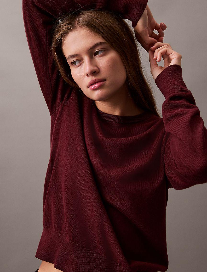 Smooth Cotton Sweater Product Image