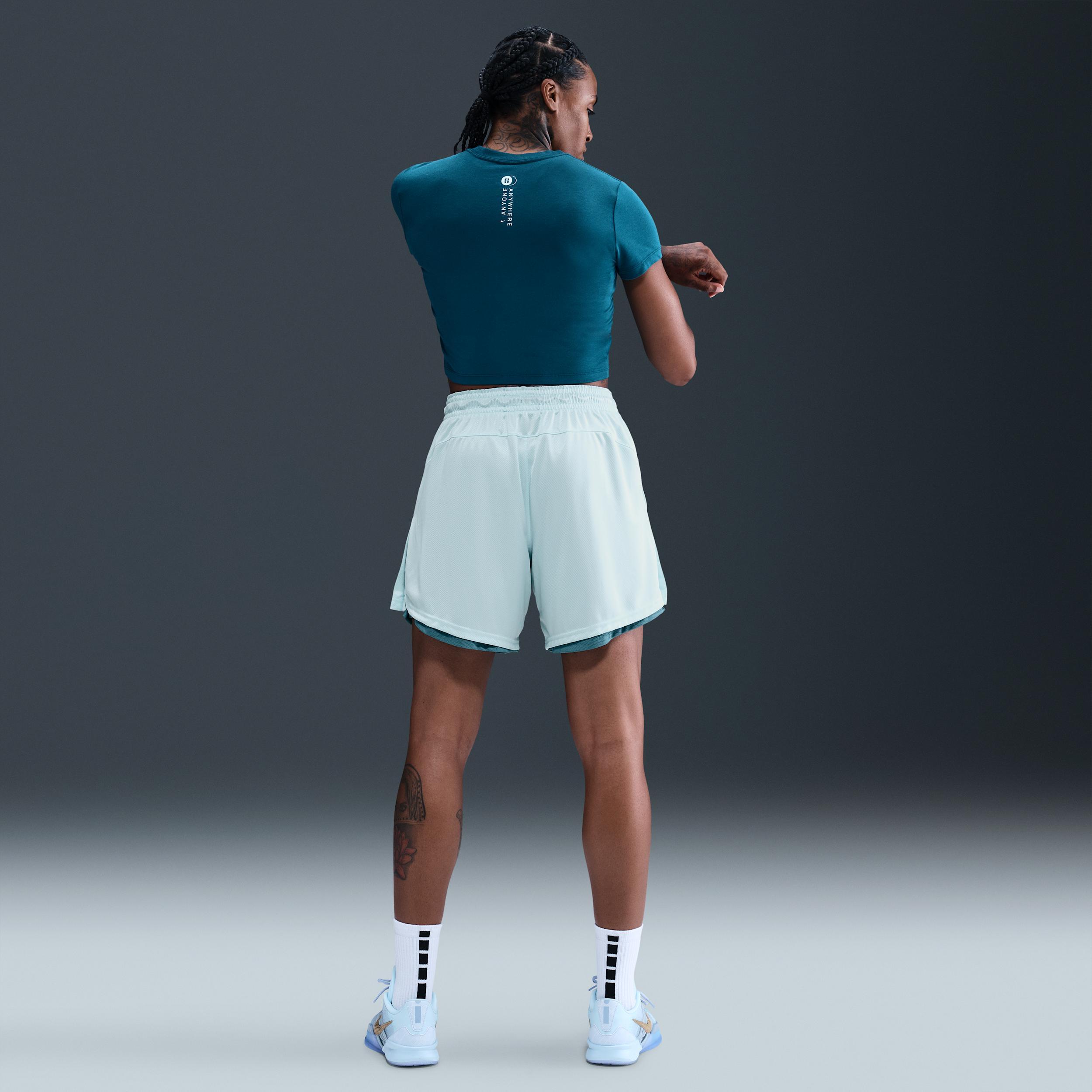 Nike Women's Sabrina Short-Sleeve Cropped T-Shirt Product Image