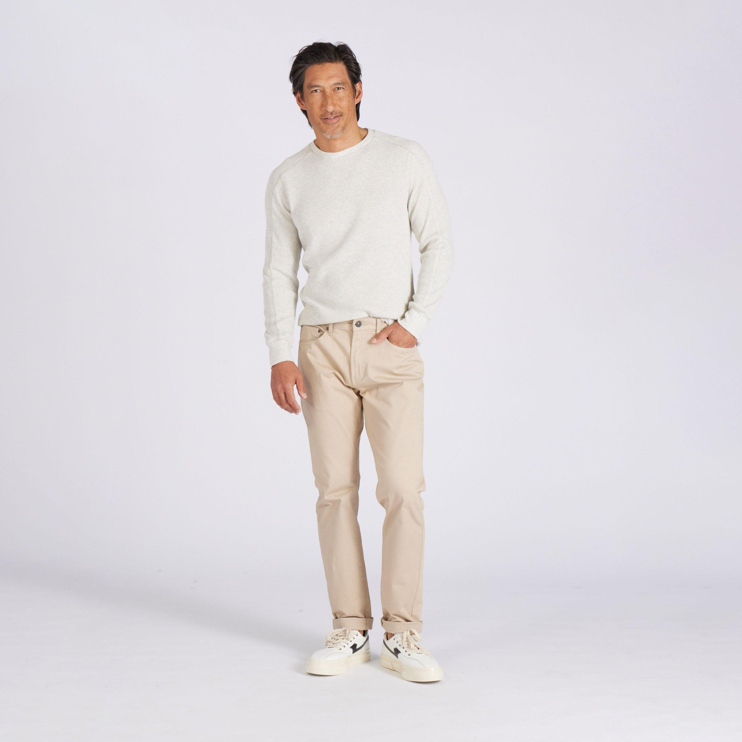 Alternative Stretch Slim Fit 5 Pocket - Pebble Product Image