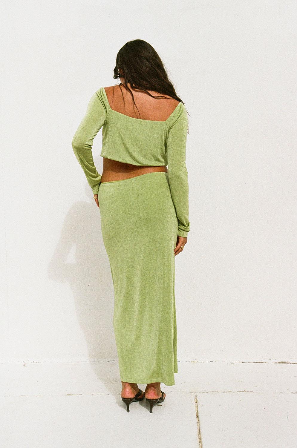 Marcelle Top - Olive Product Image