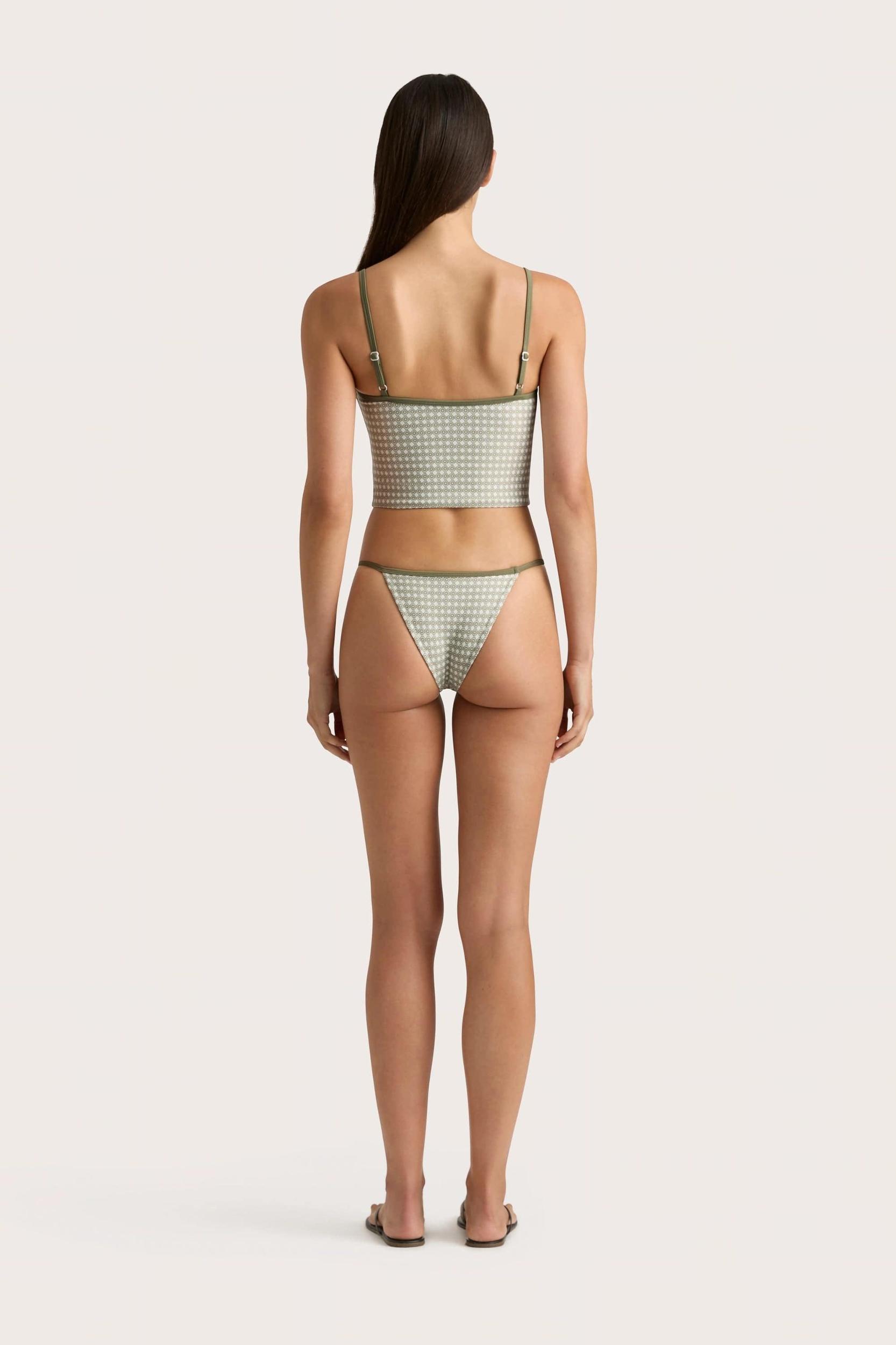 Manon Bikini Bottom Oliander Khaki - Final Sale Product Image
