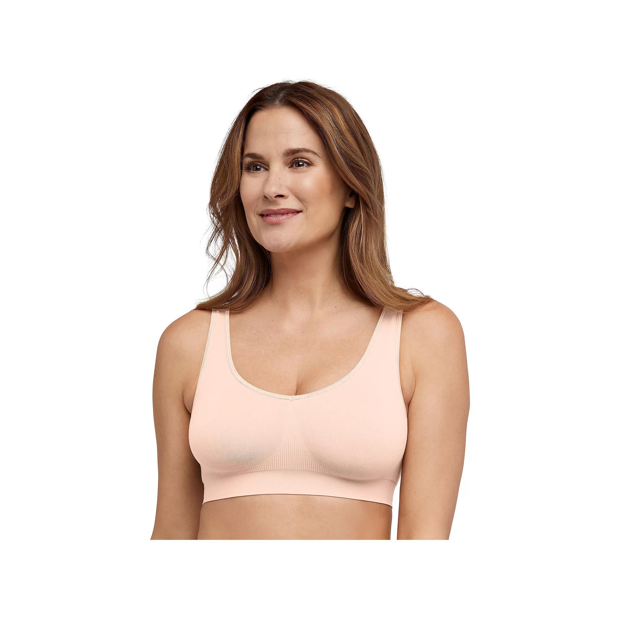 Bali One Smooth U Seamless Bralette DFBRAL, Women's, Size: Small, White Product Image
