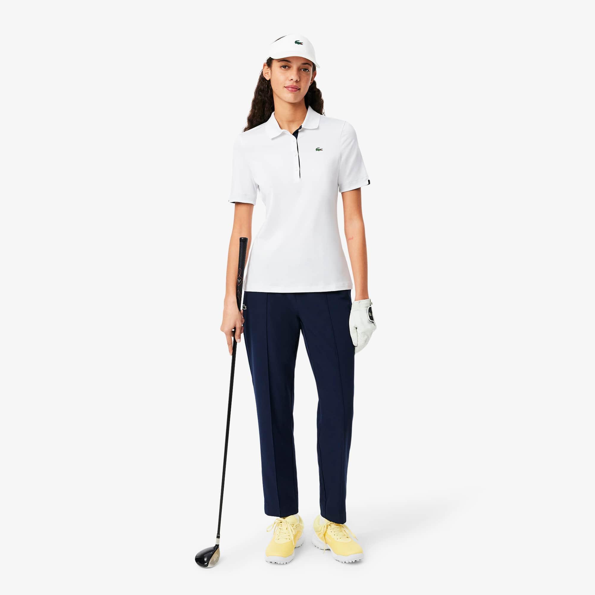 Women's Slim Fit UV Protect Stretch Golf Polo Product Image