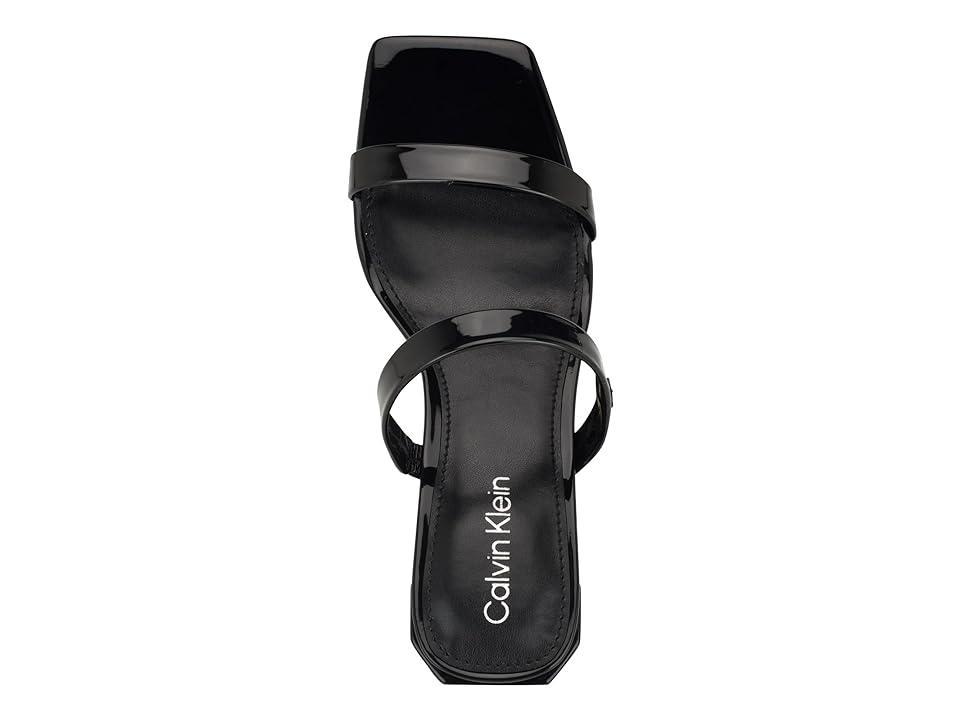 Calvin Klein Kater Patent) Women's Sandals Product Image