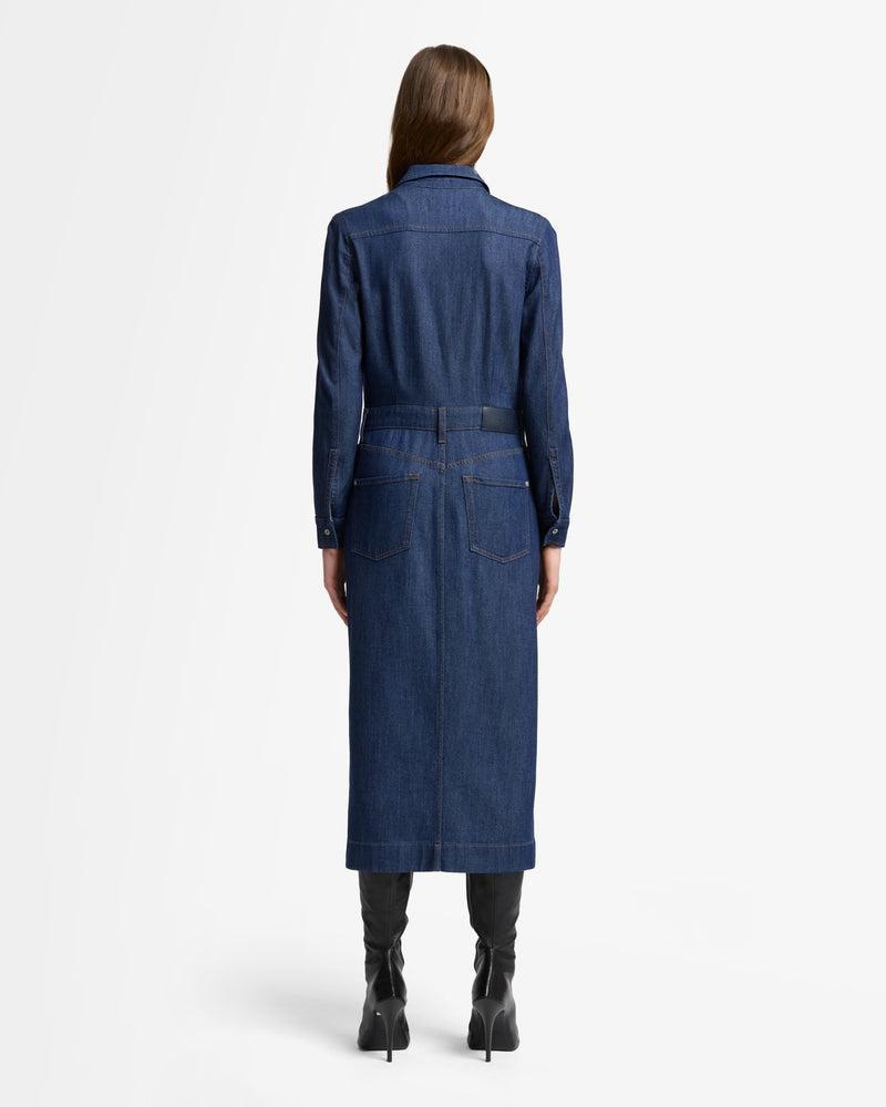 Weightless Denim Maxi Dress Product Image