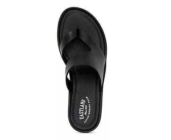 Eastland Laurel Womens Leather Thong Sandals Product Image