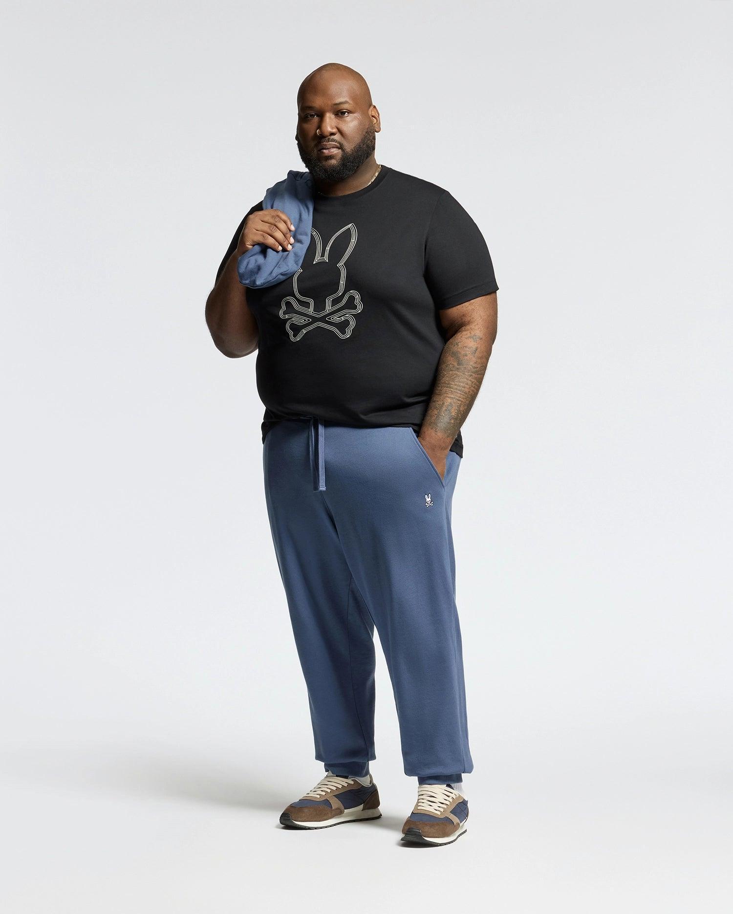 MENS BIG AND TALL LEVY ESSENTIAL FLEECE SWEATPANT - B9P721D200 Product Image