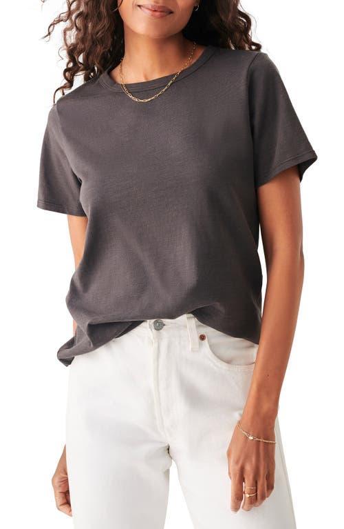Faherty Sunwashed Crew Neck Short Sleeve Organic Cotton Tee Shirt Product Image