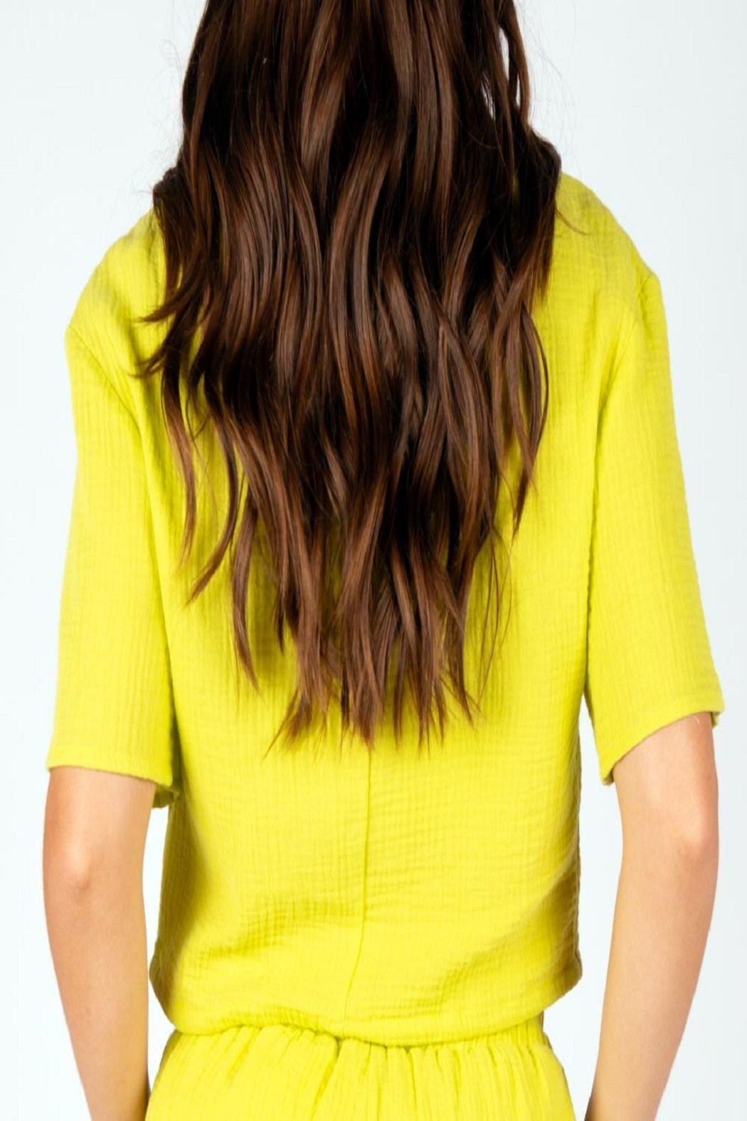 Citrus Gauze Eden Top Product Image