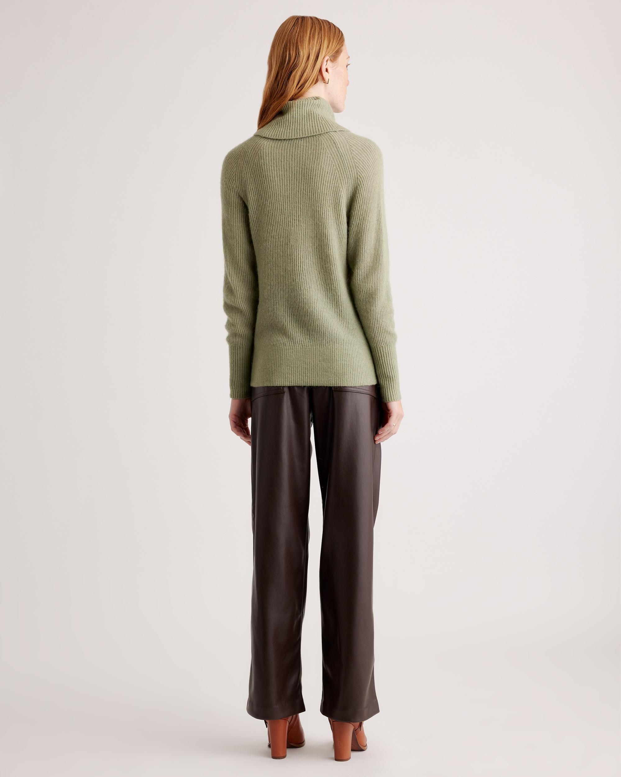 Quince | Women's Baby Alpaca-Wool Turtleneck Sweater Size XL Product Image