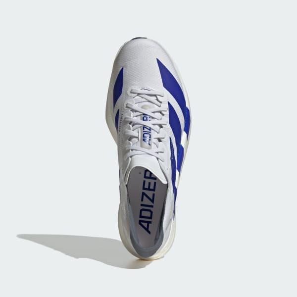 adidas Adizero Adios Pro 4 Shoes Lucid Blue 7 Mens Product Image