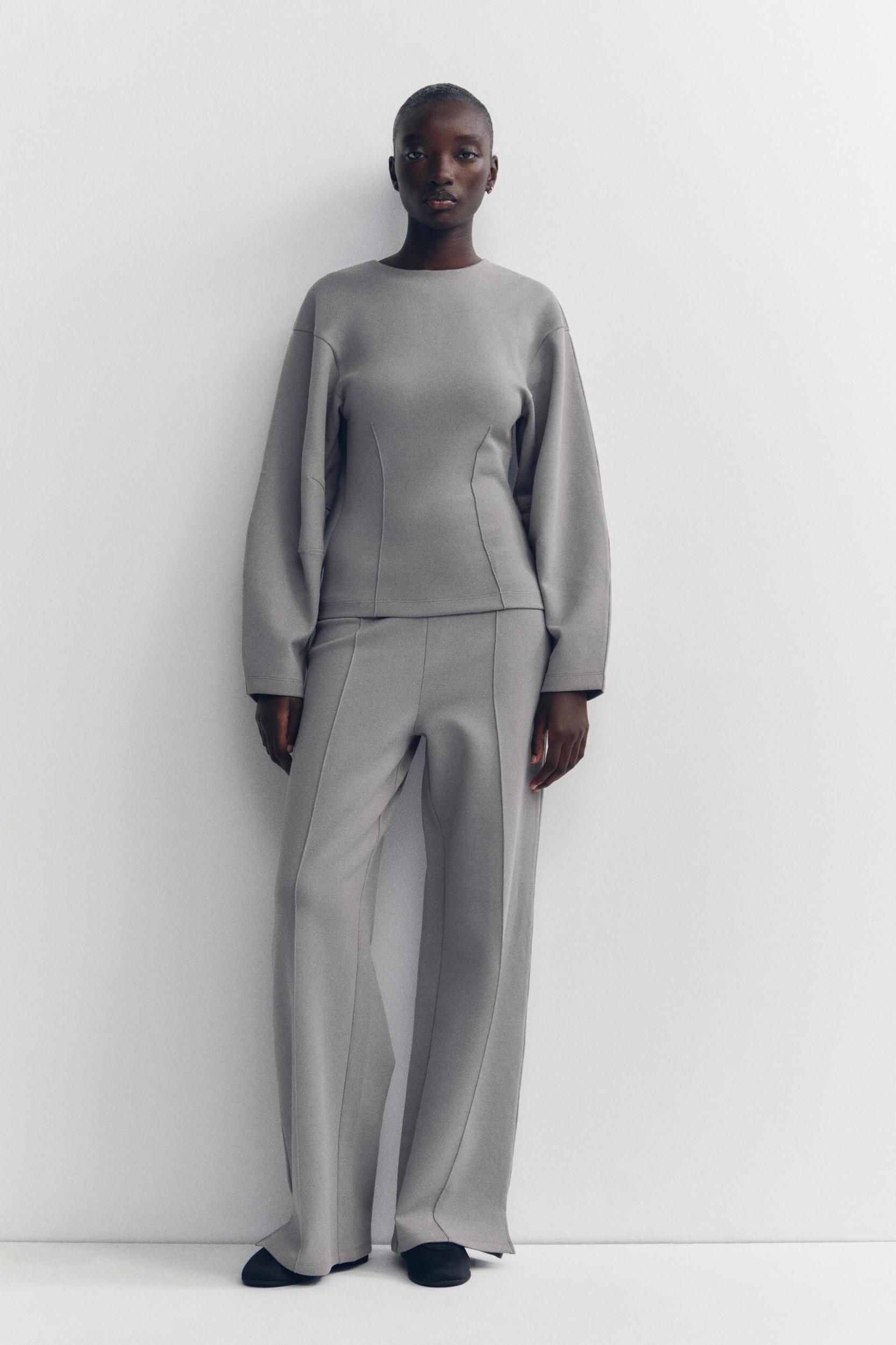 INTERLOCK PANTS WITH OPENING Product Image