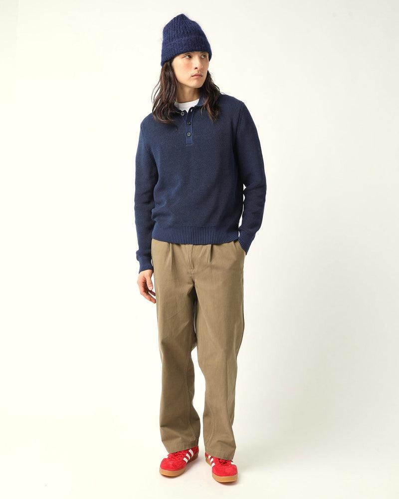 LS Slouchy Polo - Purple Product Image
