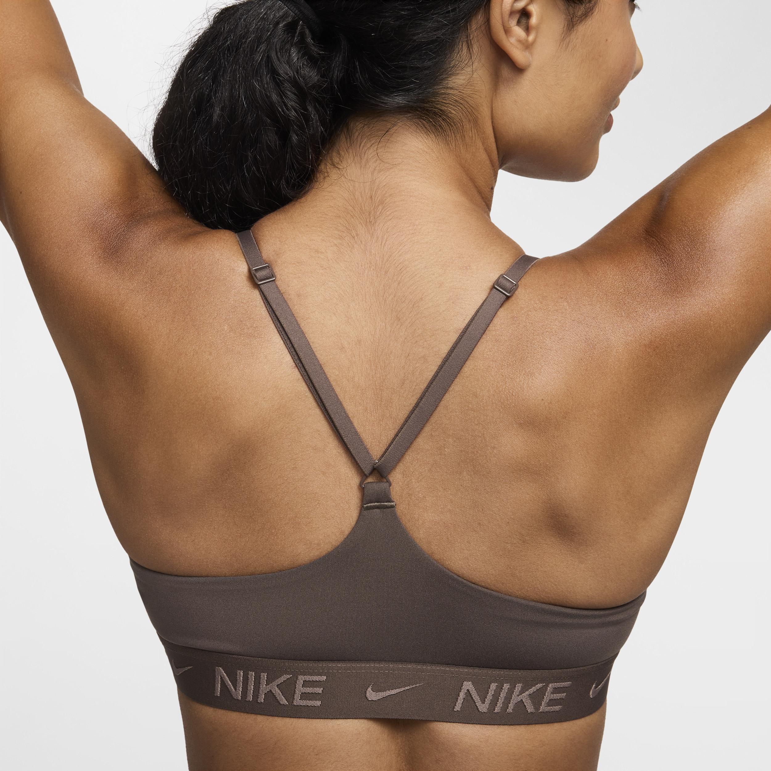 Nike Indy Light Support Padded Sports Bra, Women's, Size: XL, Ironstone Product Image