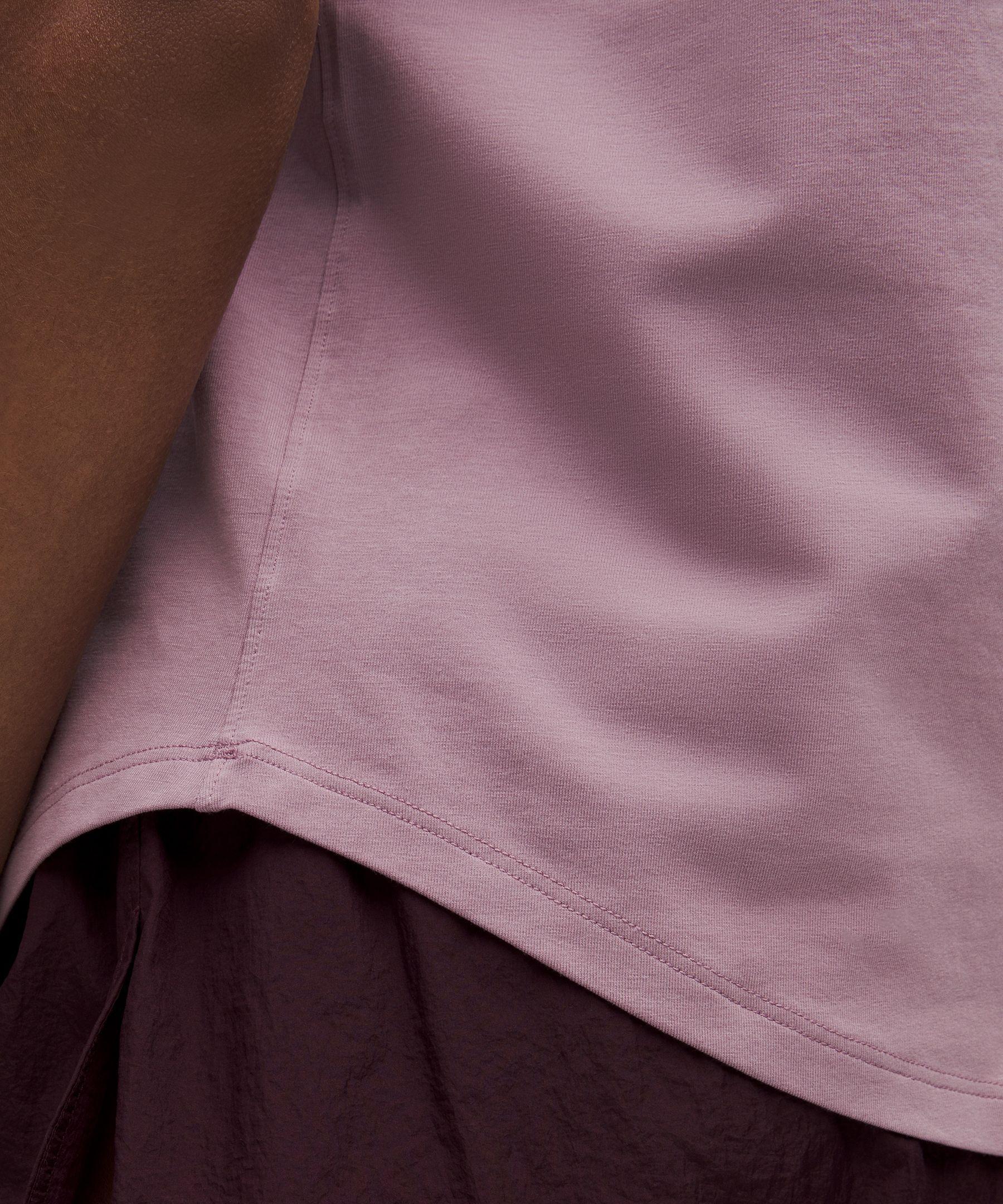 Love Curved-Hem Crewneck T-Shirt Product Image
