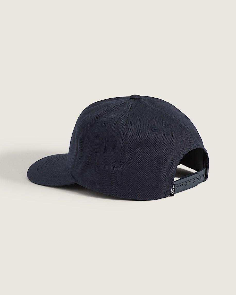 Drop V Logo Snapback Hat in Parisian Night Blue| Vans US Product Image