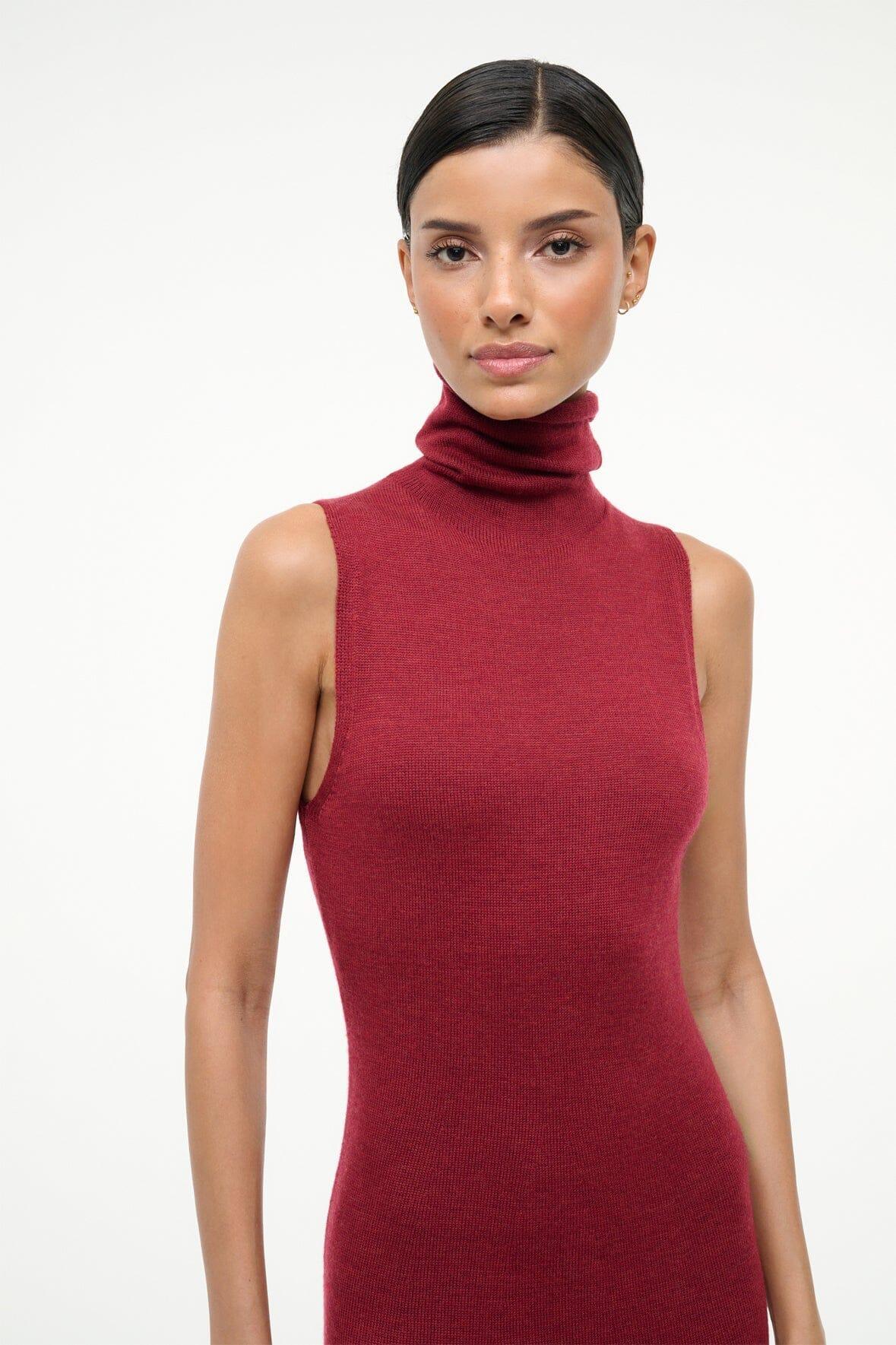 CANAL MIDI DRESS | SANGRIA Product Image