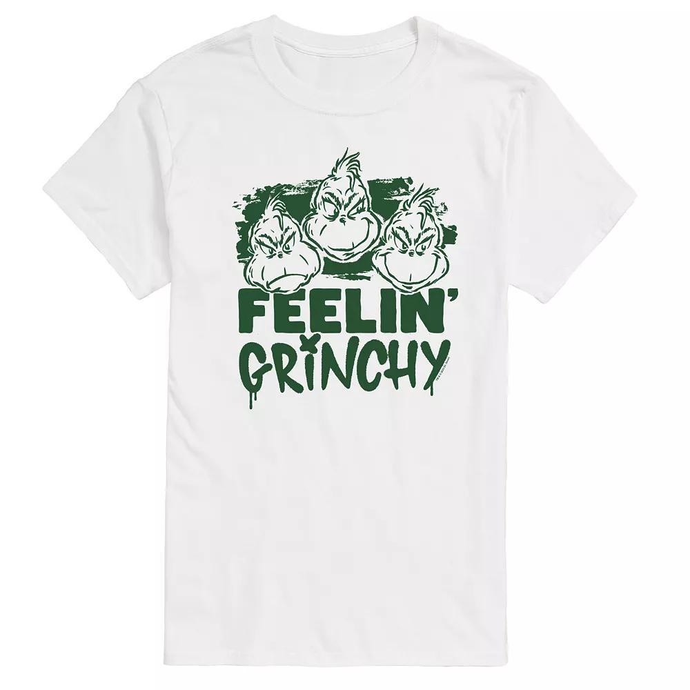 Mens Dr. Seuss Feelin Grinchy Graphic Tee Product Image