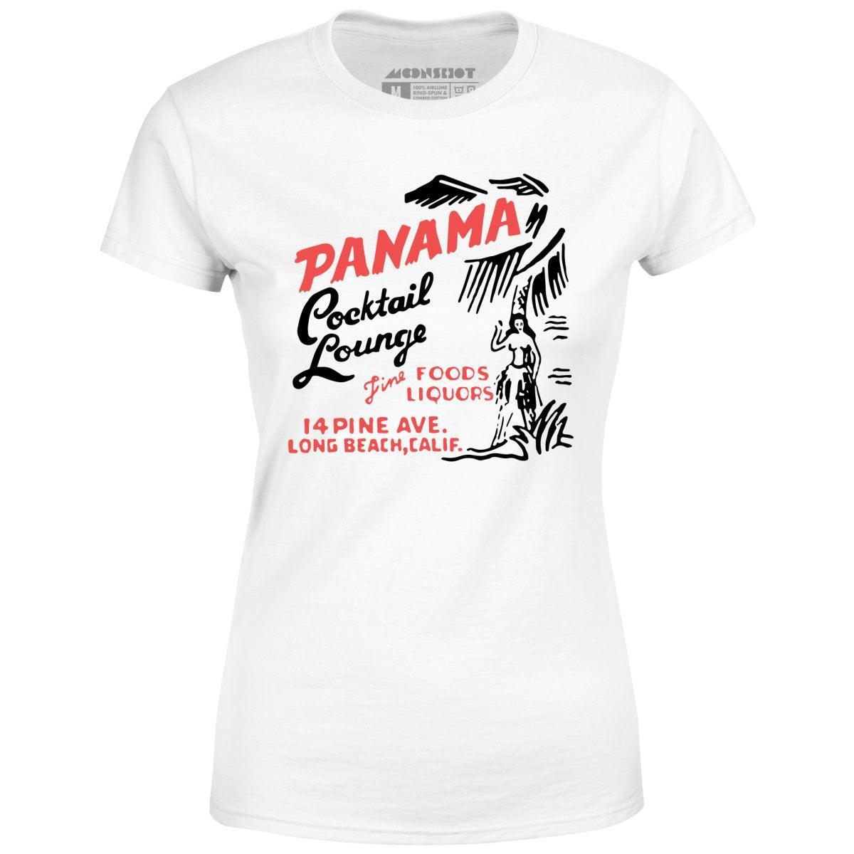 Panama Cocktail Lounge v2 - Long Beach, CA - Vintage Tiki Bar - Women's T-Shirt Female Product Image