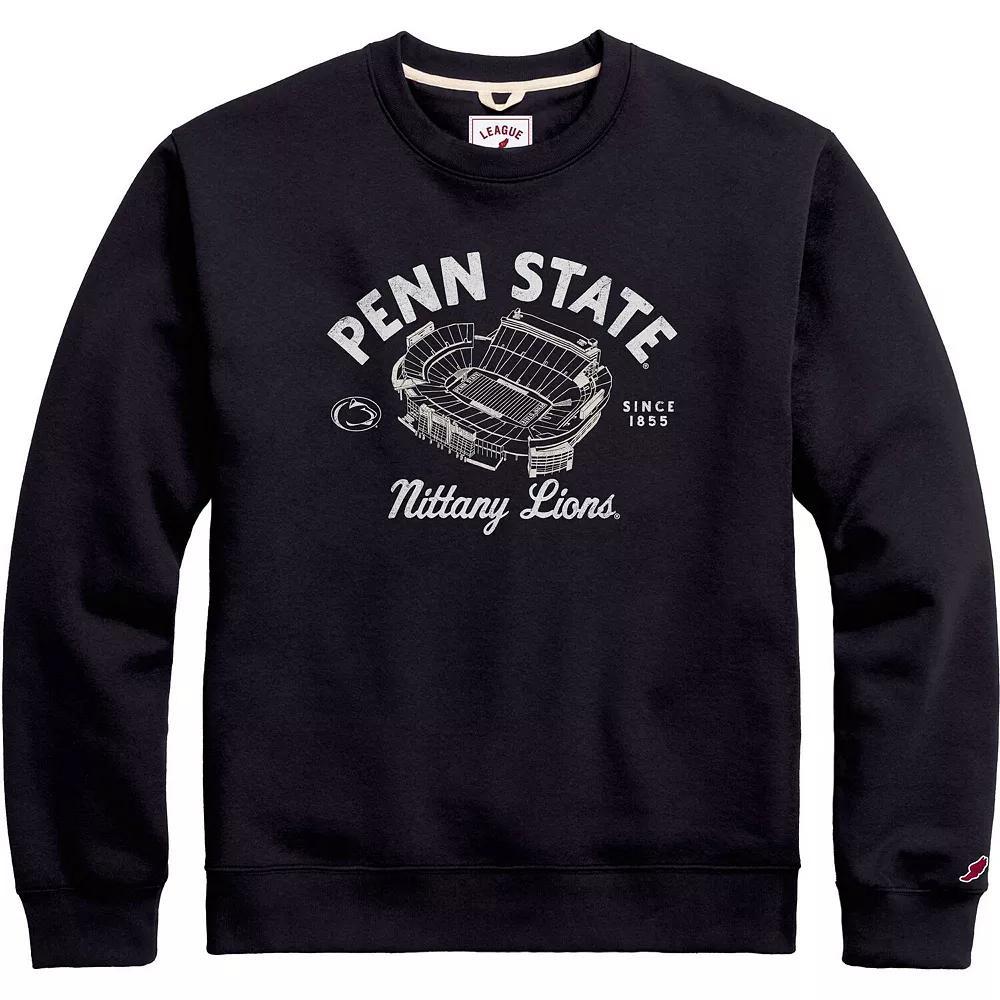 Men's League Collegiate Wear Navy Penn State Nittany Lions Stadium Essential Pullover Sweatshirt, Size: 2XL, Blue Product Image