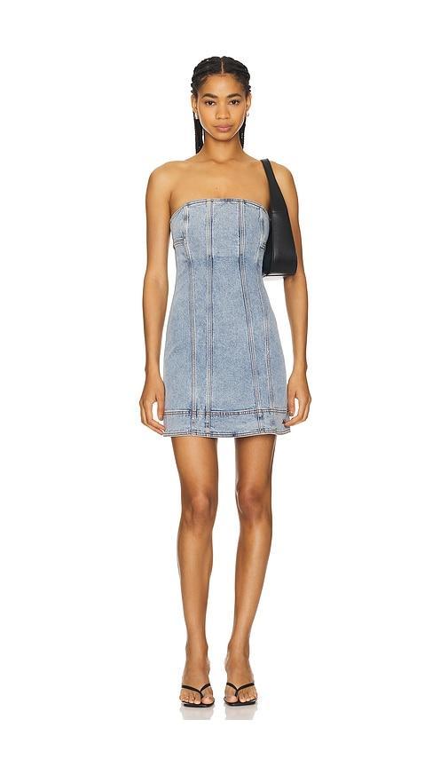 Corie Denim Mini Dress Aje Product Image