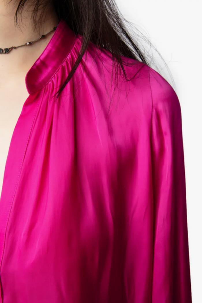 Tink Satin Blouse Product Image