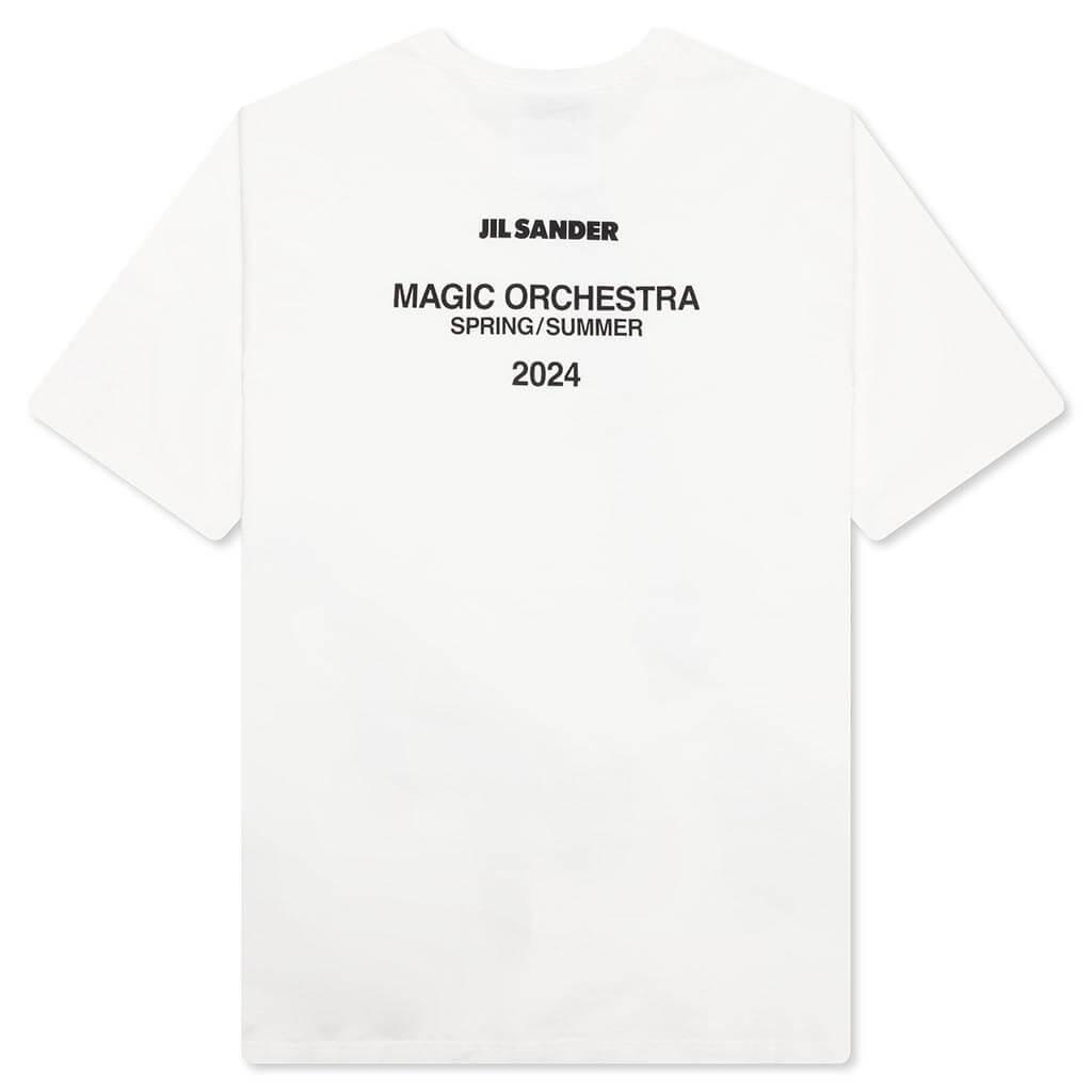 Magic Orchestra Sheer T-Shirt - Pistachio Cream Male Product Image