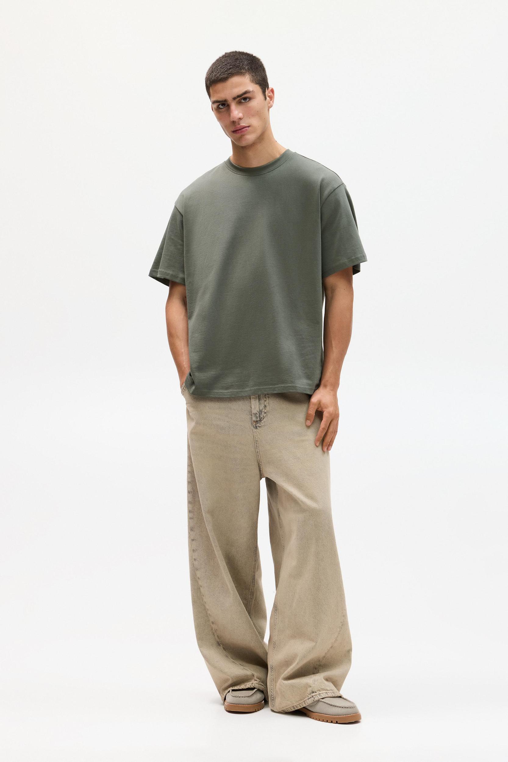 Heavy weight short sleeve T-shirt Product Image