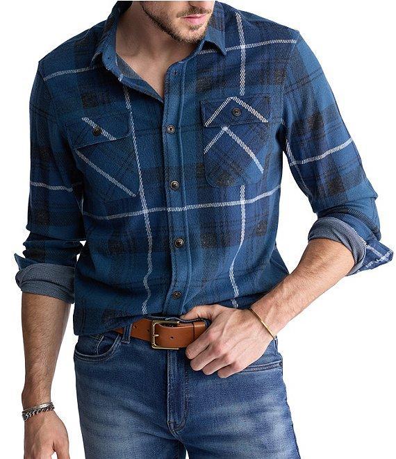 Buffalo David Bitton Samme Plaid Blanket Woven Shirt Product Image
