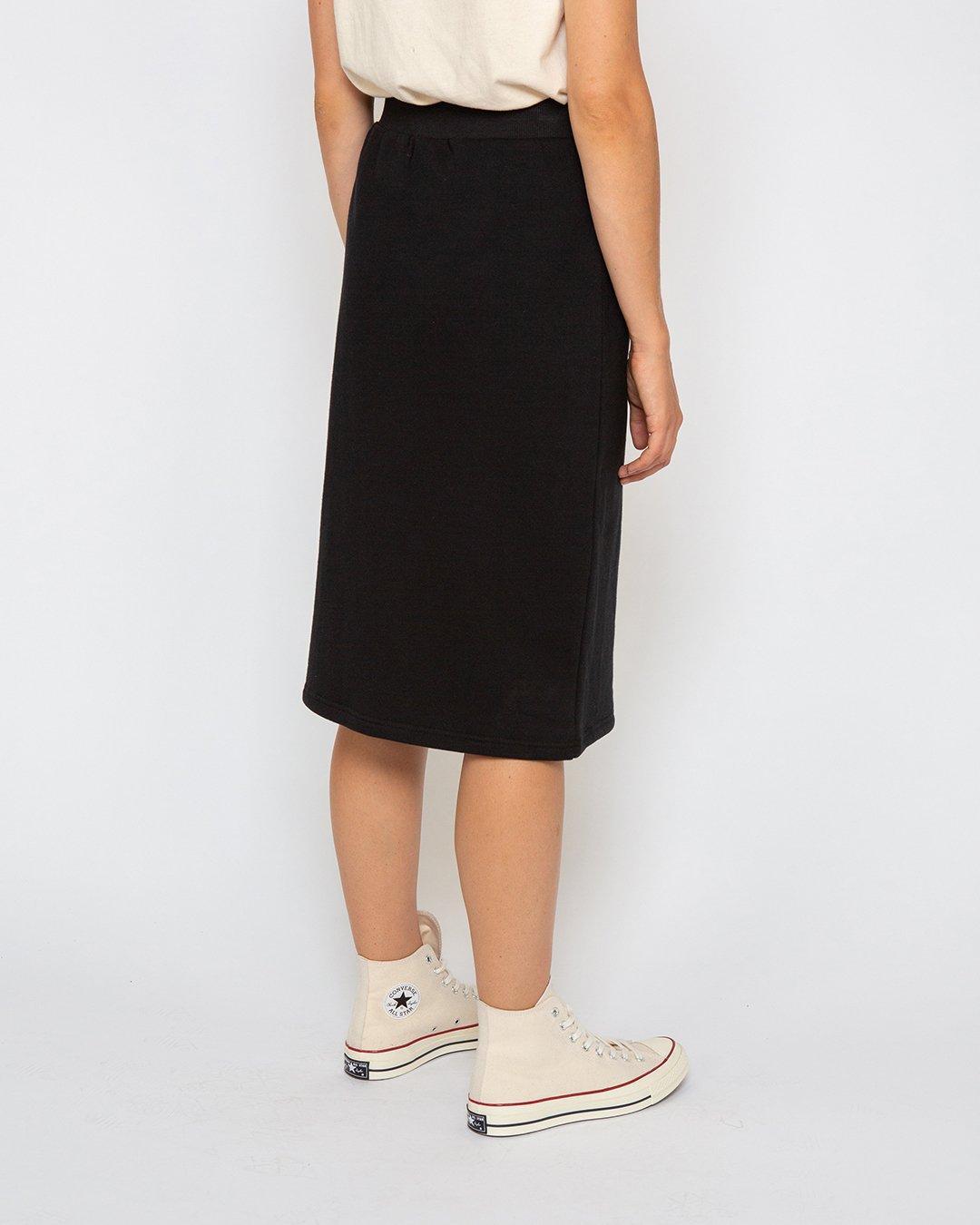 Monique Jersey Skirt - Black Product Image