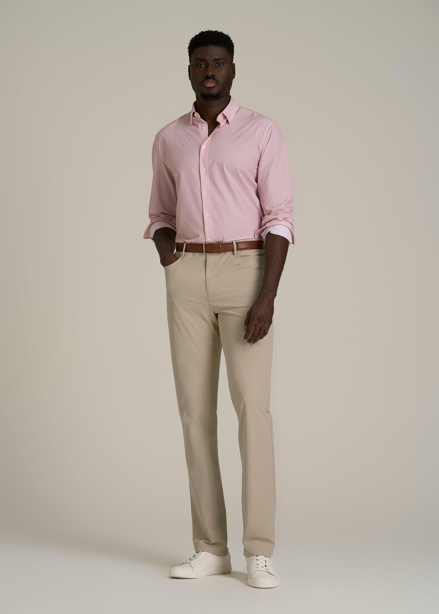 Traveler Pant 2.0 for Tall Men in Light Khaki Product Image