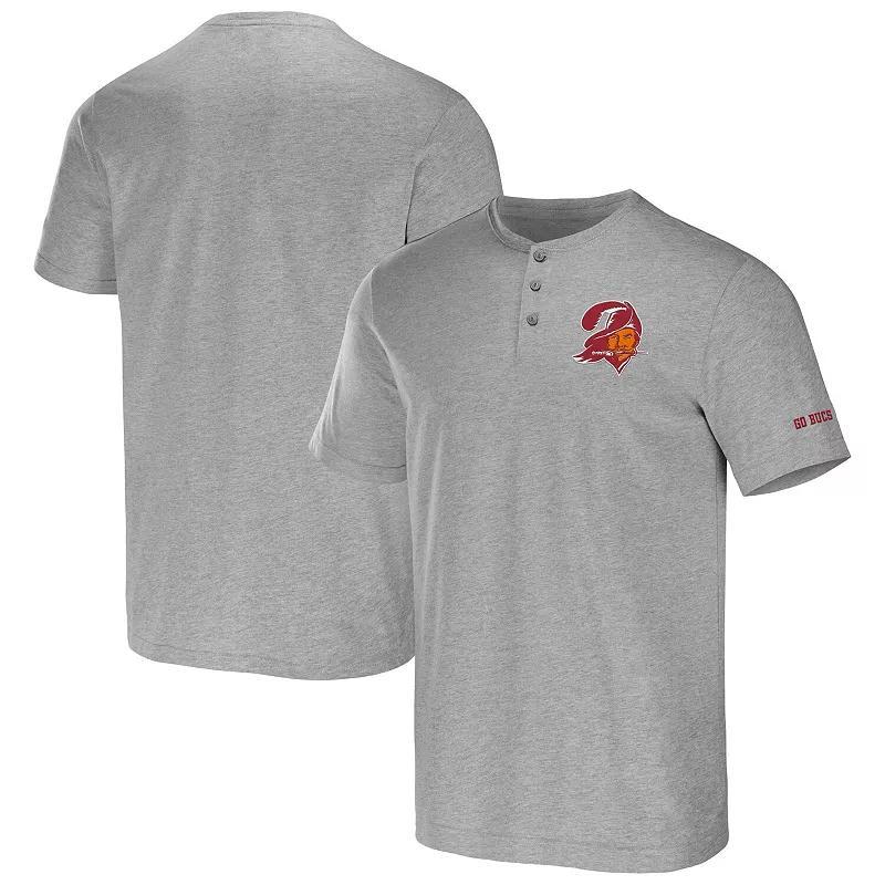 Men's NFL x Darius Rucker Collection by Fanatics Heather Gray Indianapolis Colts Henley T-Shirt, Size: Small, Grey Product Image