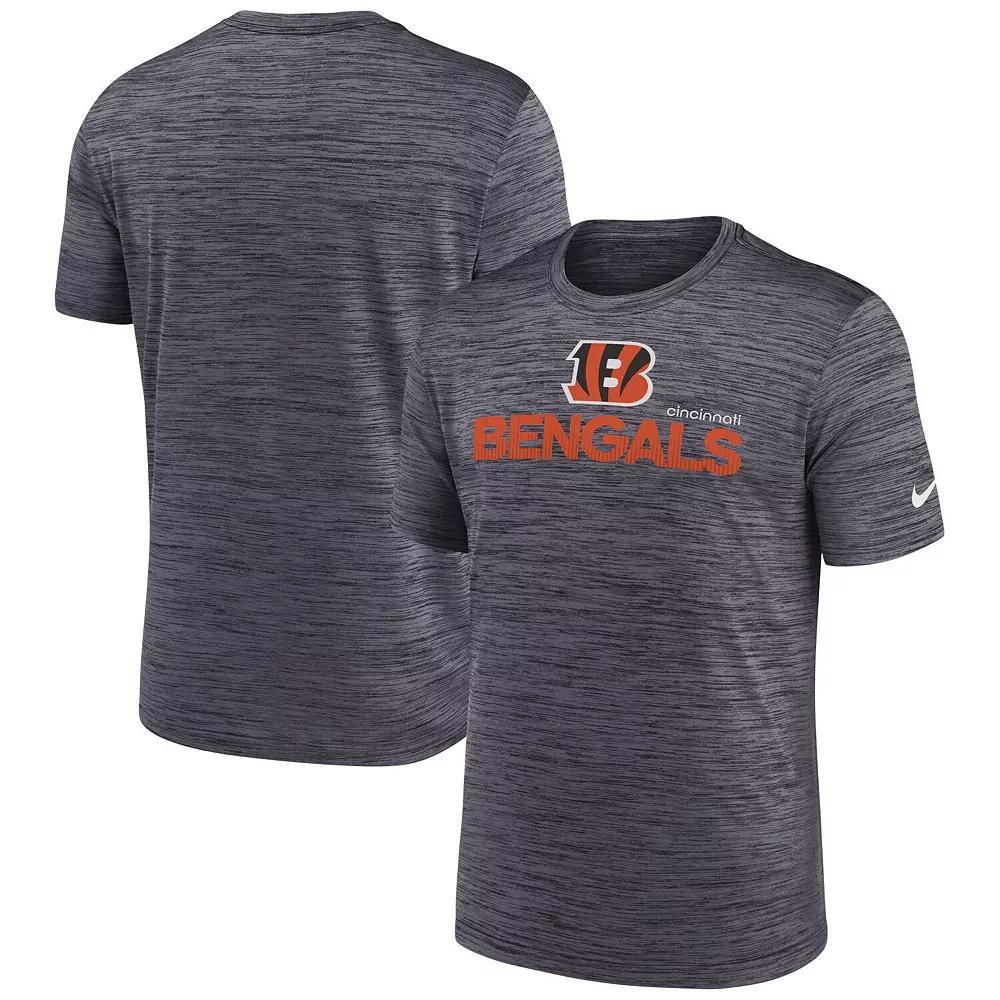 Men's Nike Black Cincinnati Bengals Blitz Velocity Modern Performance T-Shirt, Size: Small Product Image