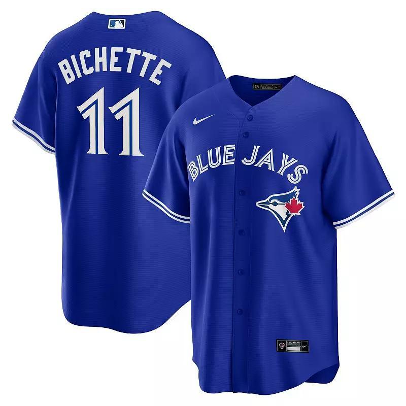 Mens Nike Bo Bichette Royal Toronto Blue Jays Alternate Replica Player Name Jersey Product Image
