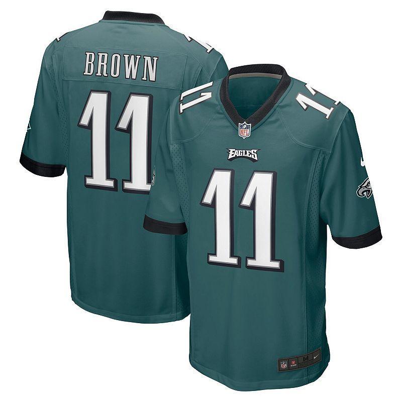 Mens Nike A.J. Brown Midnight Philadelphia Eagles Player Game Jersey Product Image