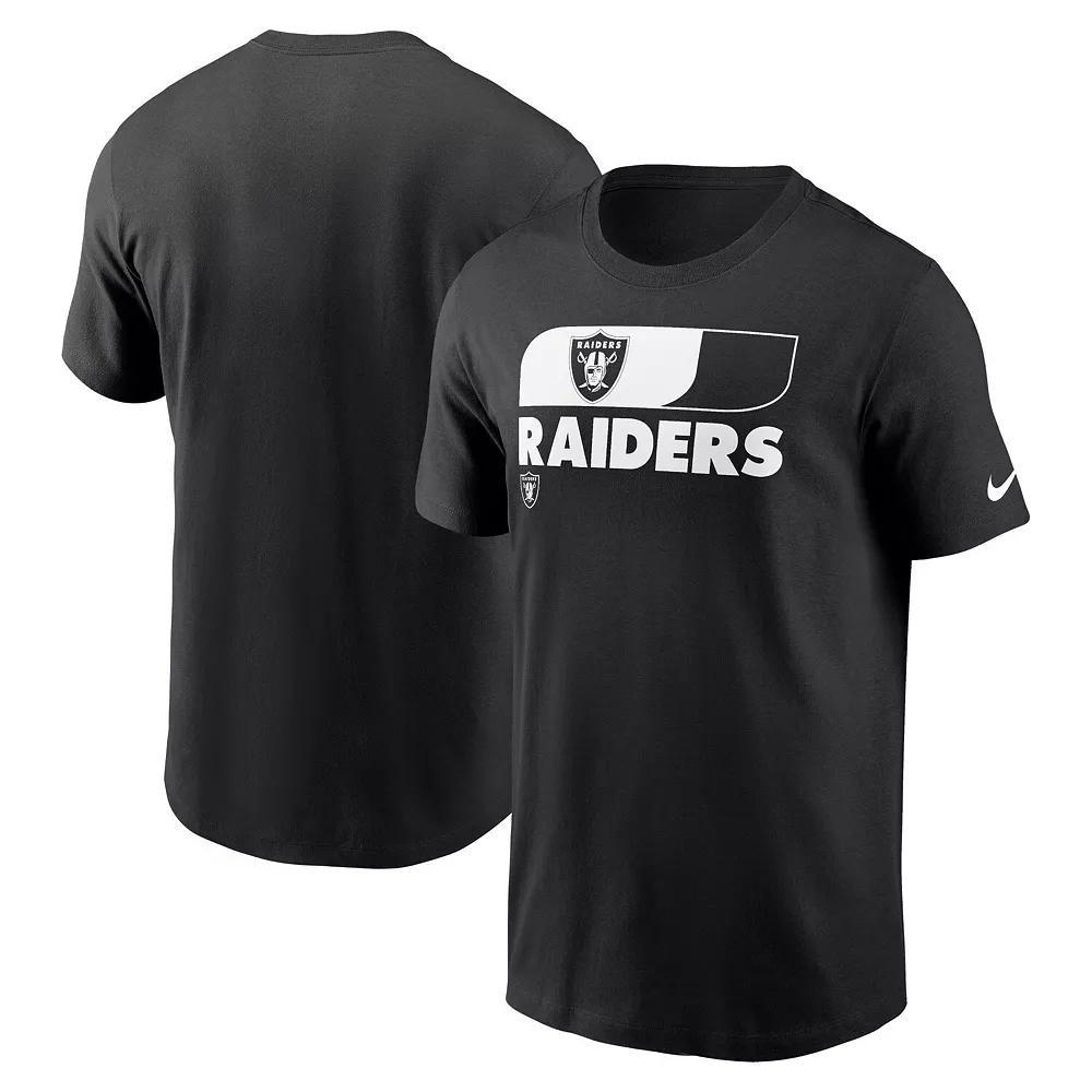 Men's Nike Black Las Vegas Raiders Air Essential T-Shirt, Size: Large, Lvr Black Product Image