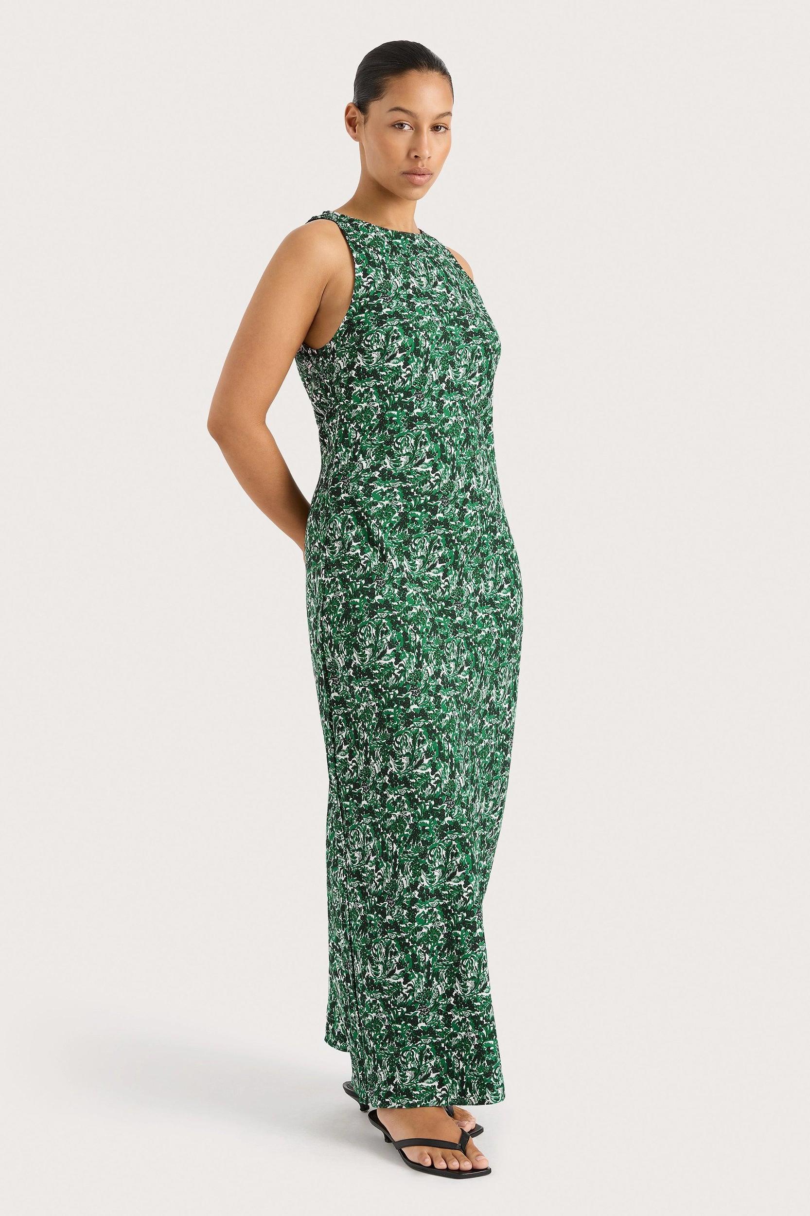 Silya Maxi Dress Oak Product Image