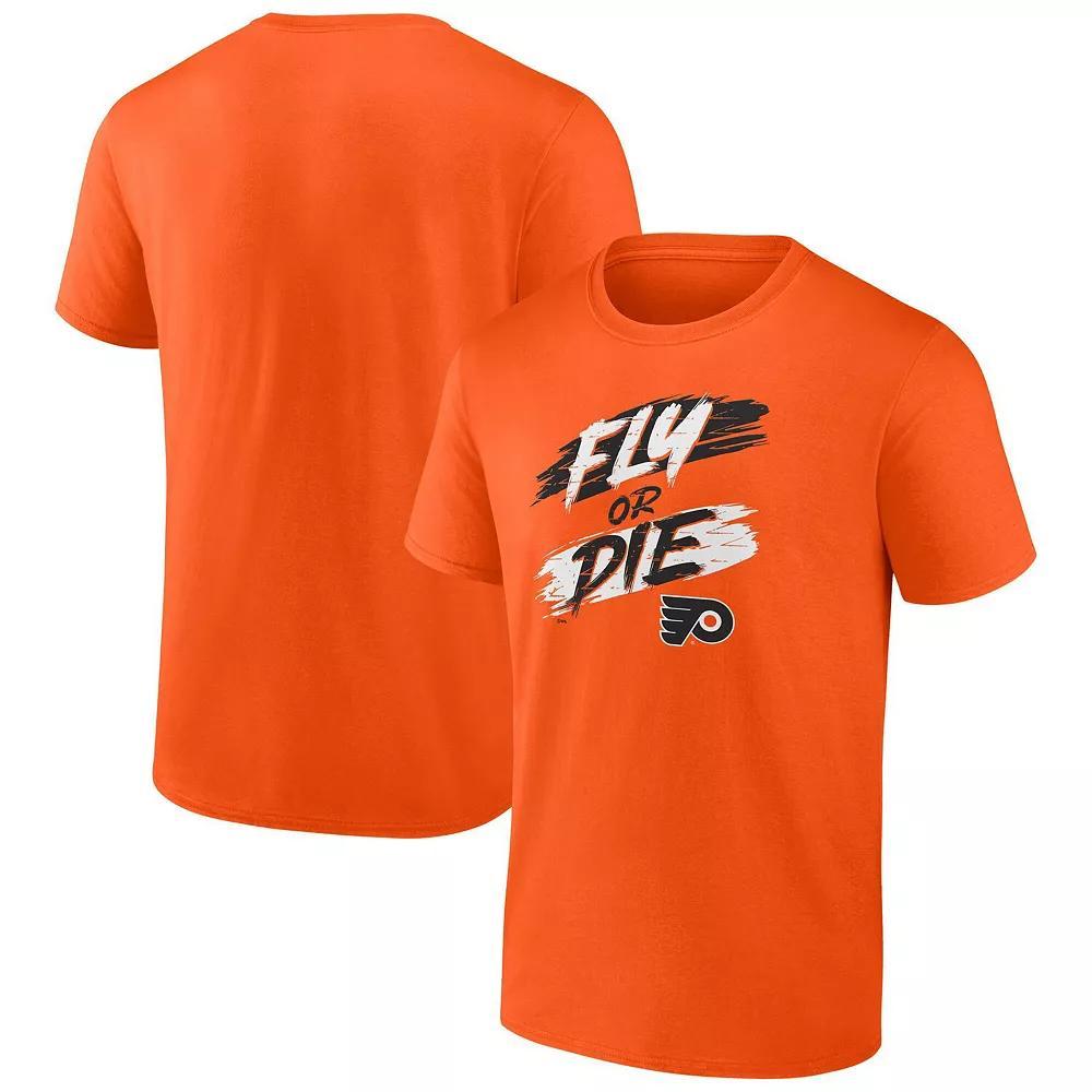 Men's Fanatics  Orange Philadelphia Flyers Iconic T-Shirt, Size: Small, Fly Orange Product Image
