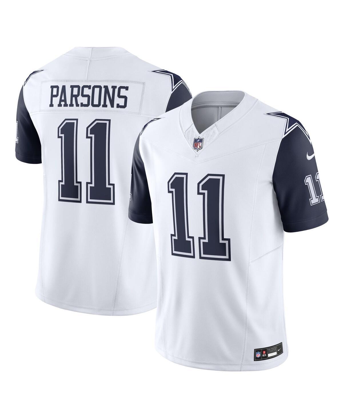 Men's Nike Micah Parsons White Dallas Cowboys Vapor F.U.S.E. Limited Jersey, Size: 2XL Product Image
