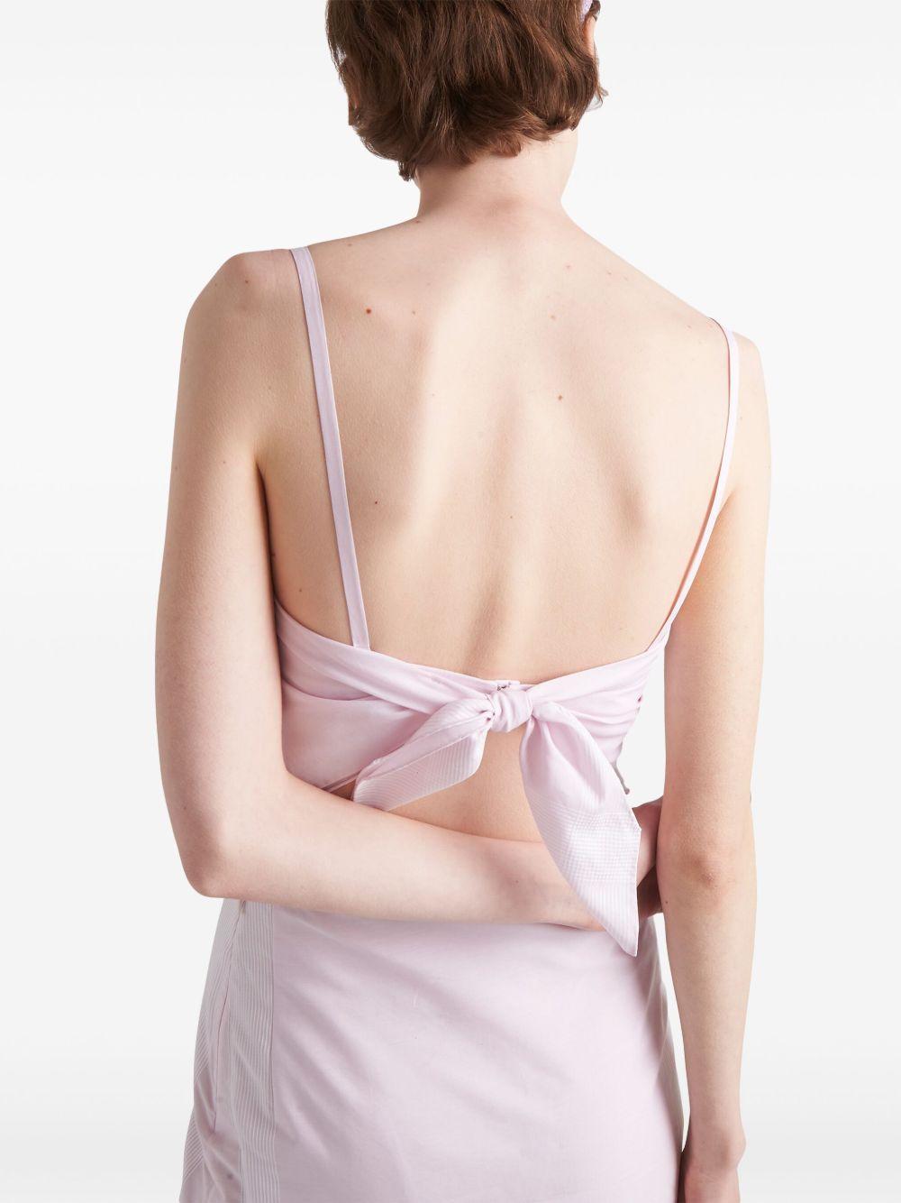 cotton mini-dress Product Image