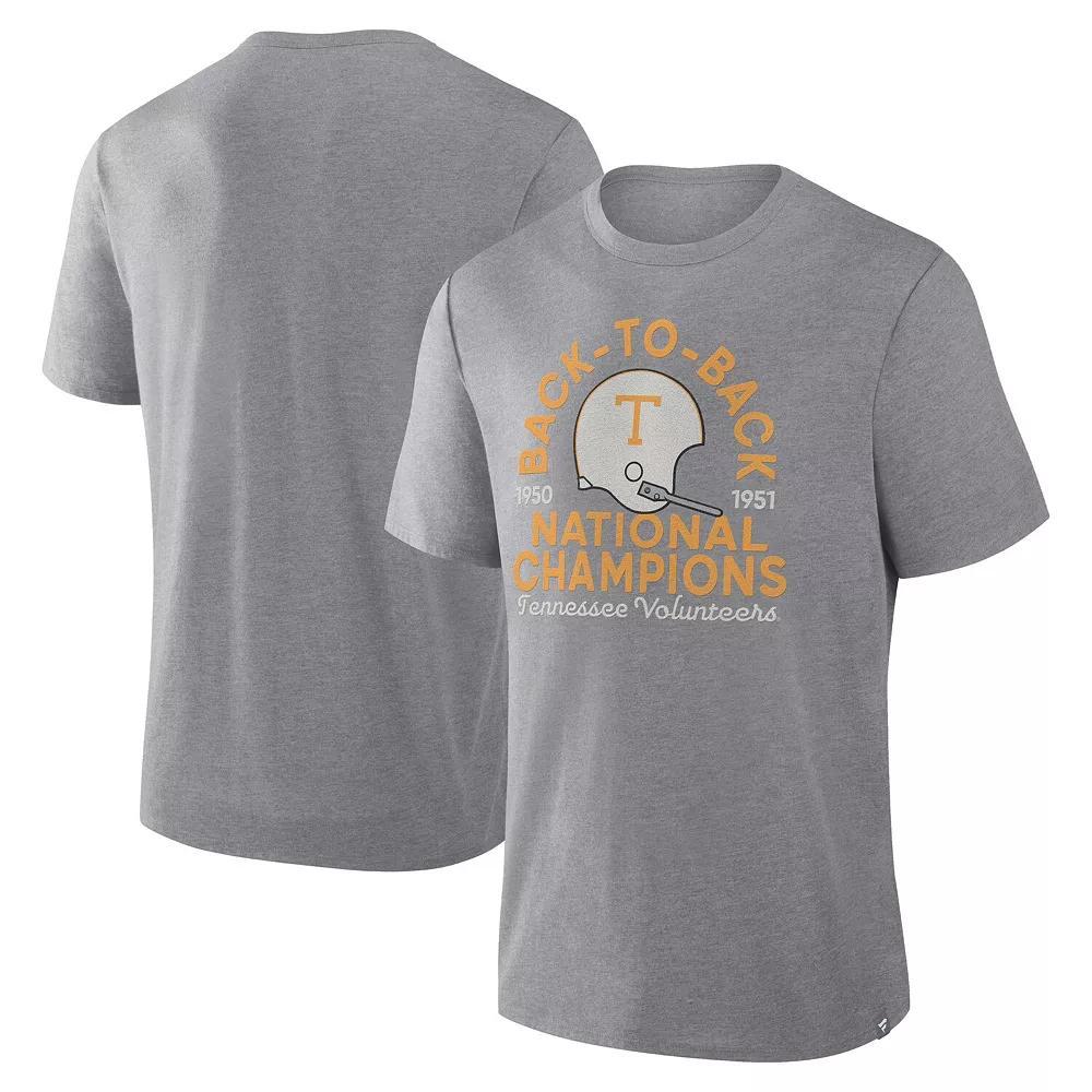 Men's Fanatics Gray Tennessee Volunteers Dynamic Showdown Tri-Blend T-Shirt, Size: Medium, Grey Product Image