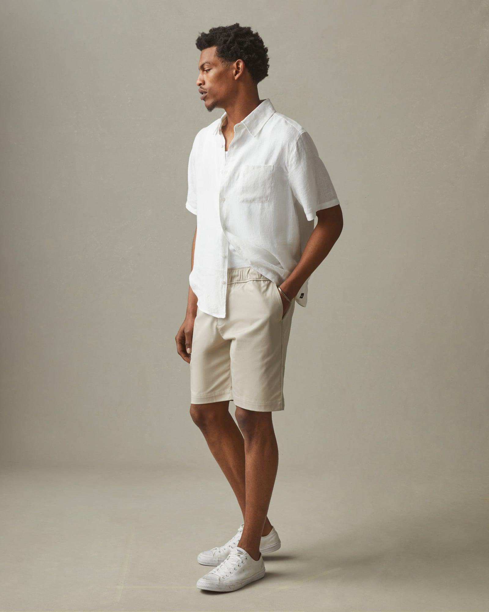 Men's Lightweight Beach Short - Light Stone Product Image